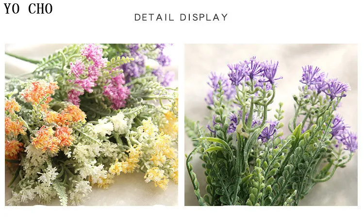 Milan thyrsiflorum flores artificiais 26