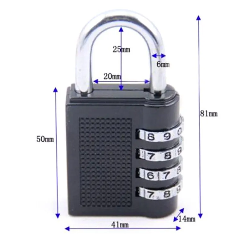 4 Digit Combination Password Lock Zinc Alloy Security Lock Suitcase Luggage Coded Lock Cupboard Cabinet Locker Padlock 4 Digit Combination Password Lock Zinc Alloy Security Lock Suitcase Luggage Coded Lock Cupboard Cabinet Locker Padlock