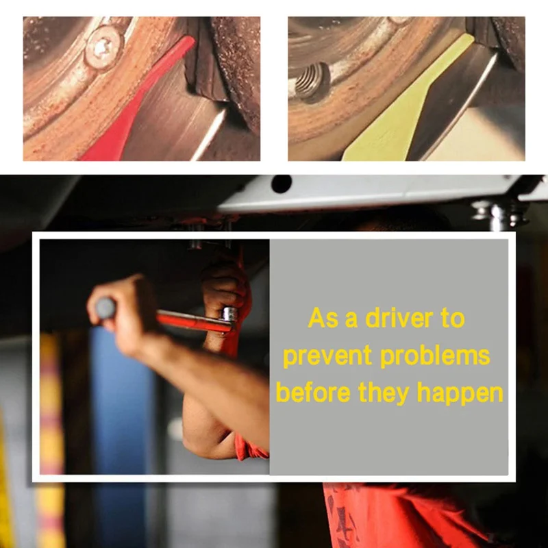 New-Automotive-Brake-Pad-Feeler-Lining-Thickness-Gauge-Measure-Ruler-Tool-Auto-Parts-Tools