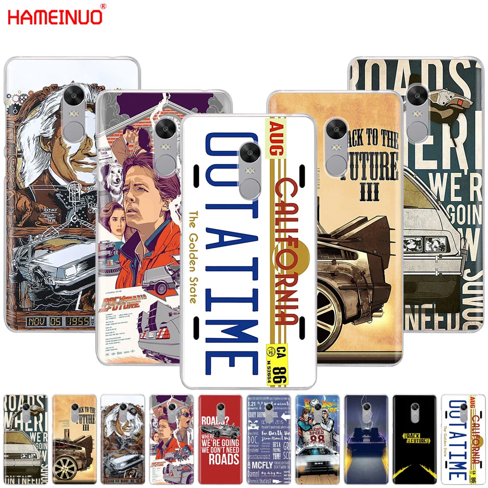 

HAMEINUO Back to the Future Cover phone Case for Xiaomi redmi 5 4 1 1s 2 3 3s pro PLUS redmi note 4 4X 4A 5A