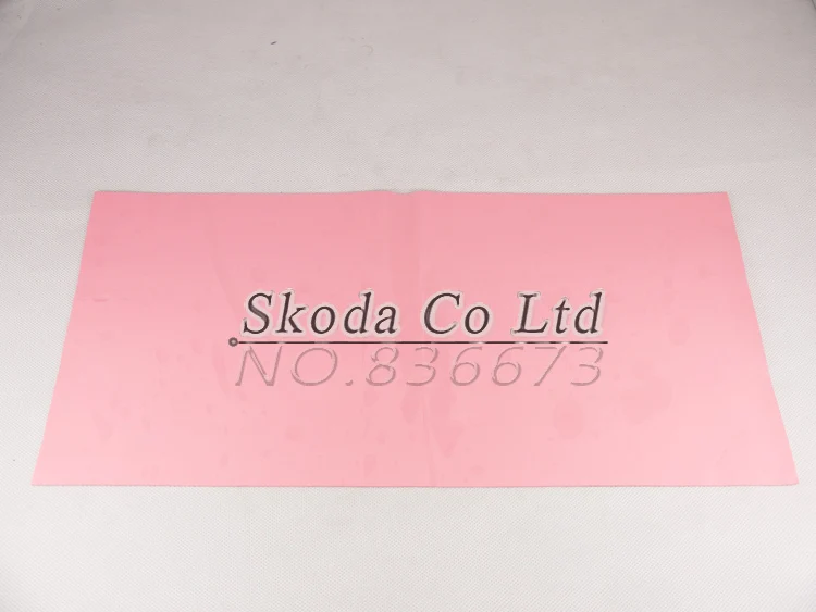 

Free shipping pink Thermal Pad GPU CPU Heatsink Cooling Conductive Silicone 400mm*200mm*2mm Thermal Conductivity 4w/m-K