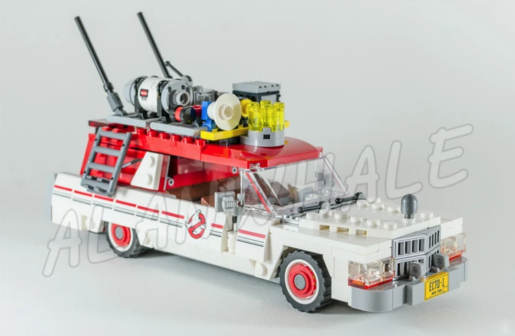 586 шт Ghostbusters Ecto 1 & 2 фильм полицейские машины 16032 фигурки строительные блоки