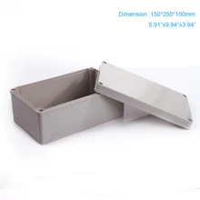 Free shipping , 150*200*100mm plastic enclosures for electronics waterproof ip66 ABS box Free shipping , 150*200*100mm plastic enclosures for electronics waterproof ip66 ABS box