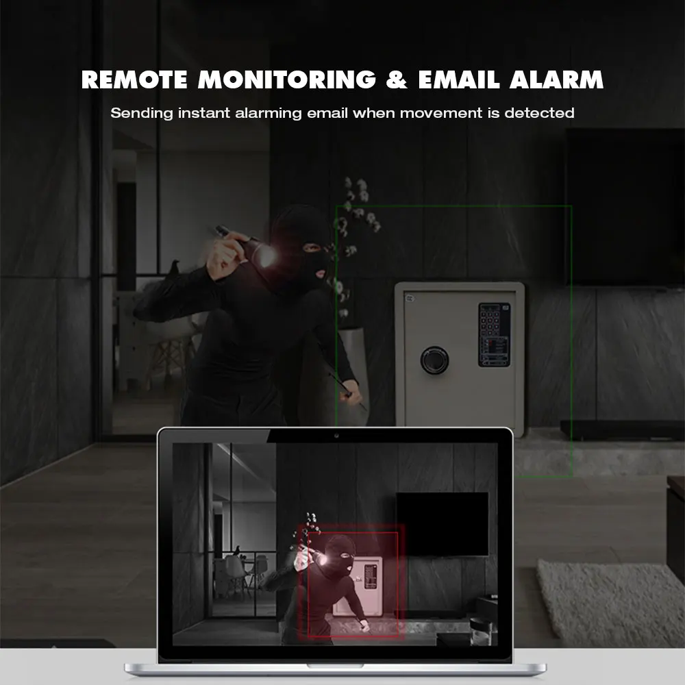  WANSCAM HW0021 - 3 1080P 2.0MP WiFi IP Camera Wireless Indoor Security Surveillance CCTV Night Vision / P2P / Motion Detection 