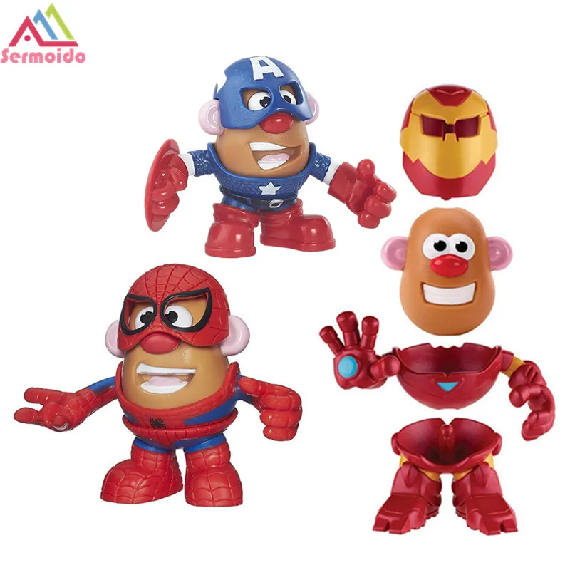 spiderman potato head