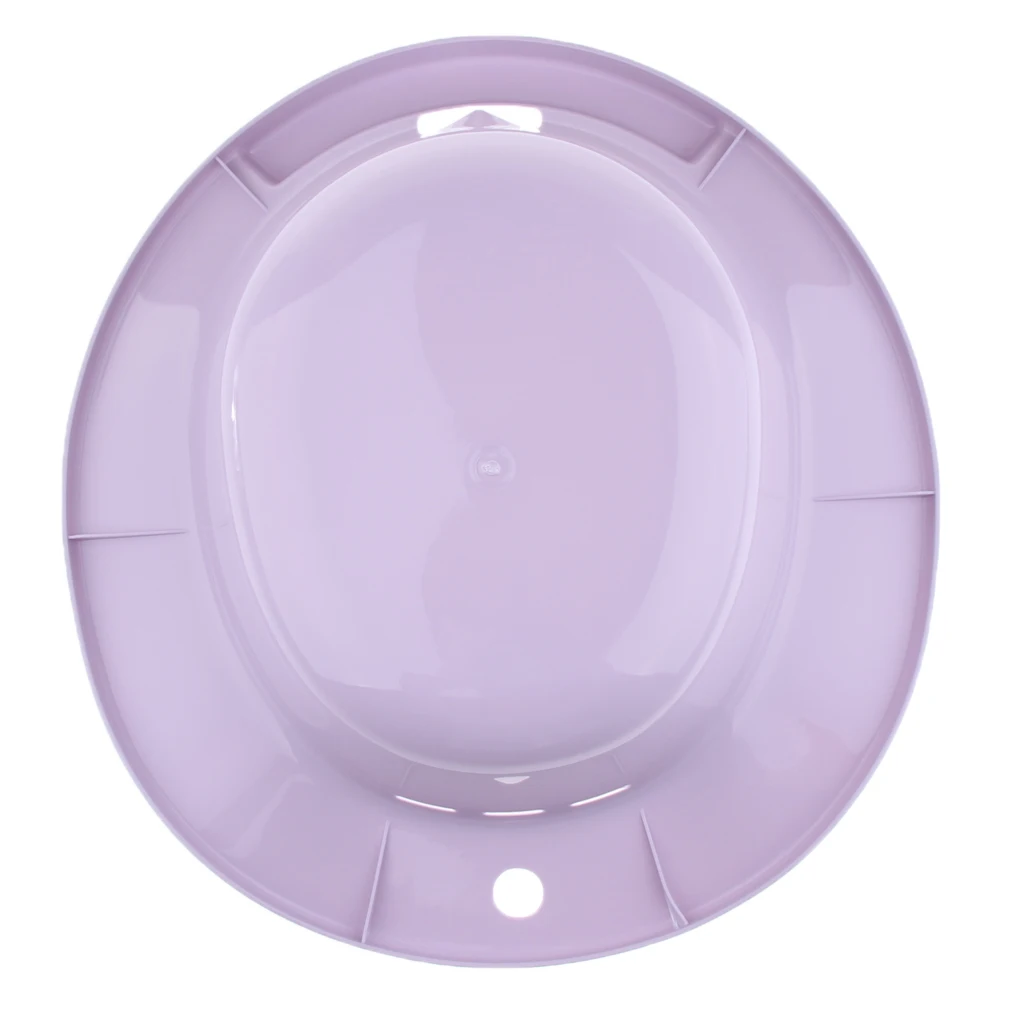 Durable Non-toxic Plastic Hemorrhoids Patient Elderly Men Pregnant Women Toilet Sitz Bath Tub Hip Basin Bidet