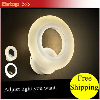 

Modern Acryl 2835 LED Chip 9W Wall Lamp Circular Ring Shape Light Fixture for Sittingroom Bedroom Corridor Balcony Lamp