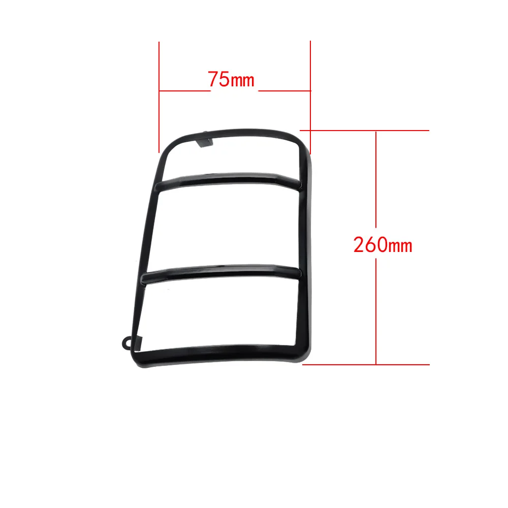 2PCS Alloy Car Rear Tail Light Lamp Protector Frame Trim For LADA NIVA Accessories (6)