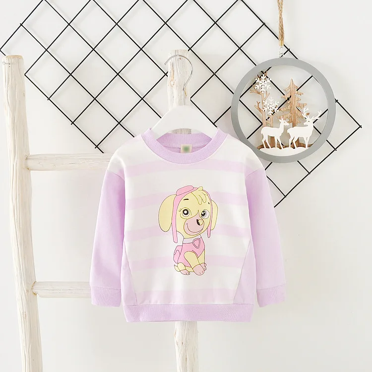 Baby Toddler Kids Girls Cotton Autumn Spring Tshirts Long Sleeve Winter Bottoming Tops Children Clothes G209