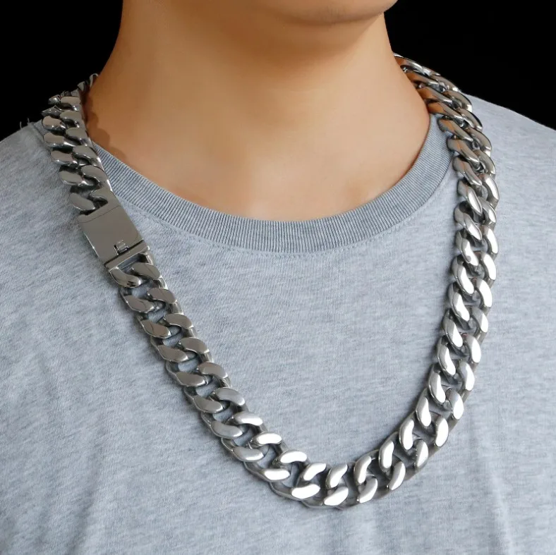 Curb Link Chain Necklace Jewelry 