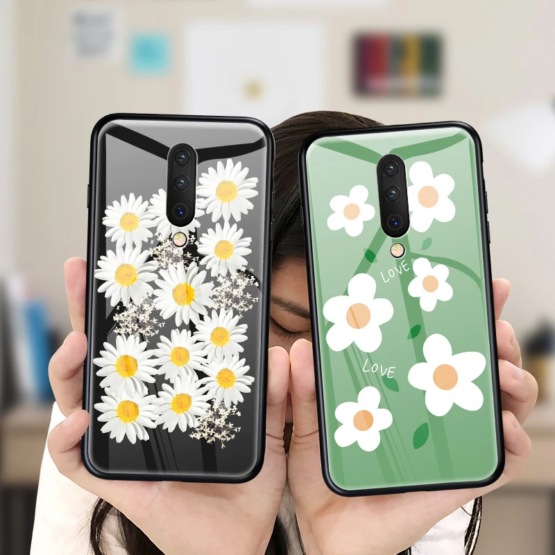 Tempered Glass Phone Case For font b Oneplus b font font b 7 b font font