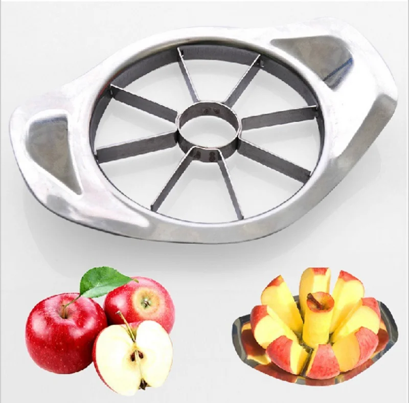 

Kitchen Gadgets Stainless Steel Apple Cutter Slicer Vegetable Fruit Tools Kitchen Accessories Apple Easy Cut Slicer Cutter