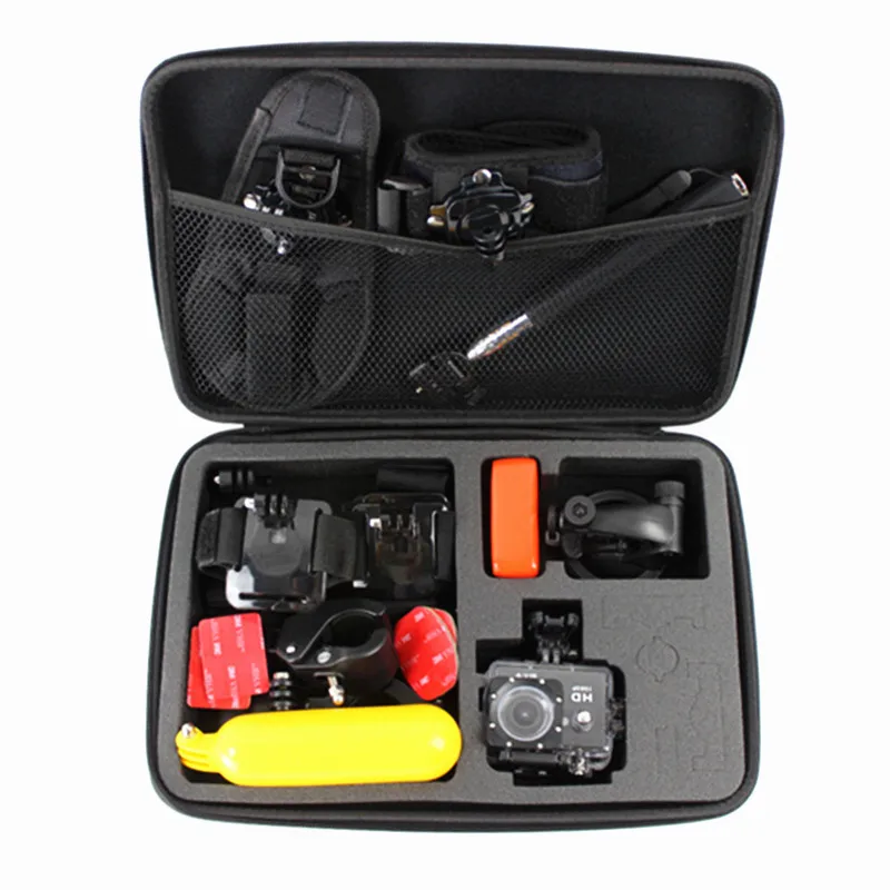 Набор аксессуаров для видеокамер GoPro Hero 4 3 Sj40 Sj50 Xiaomi yi GP110|for gopro hero|camera yikit for |