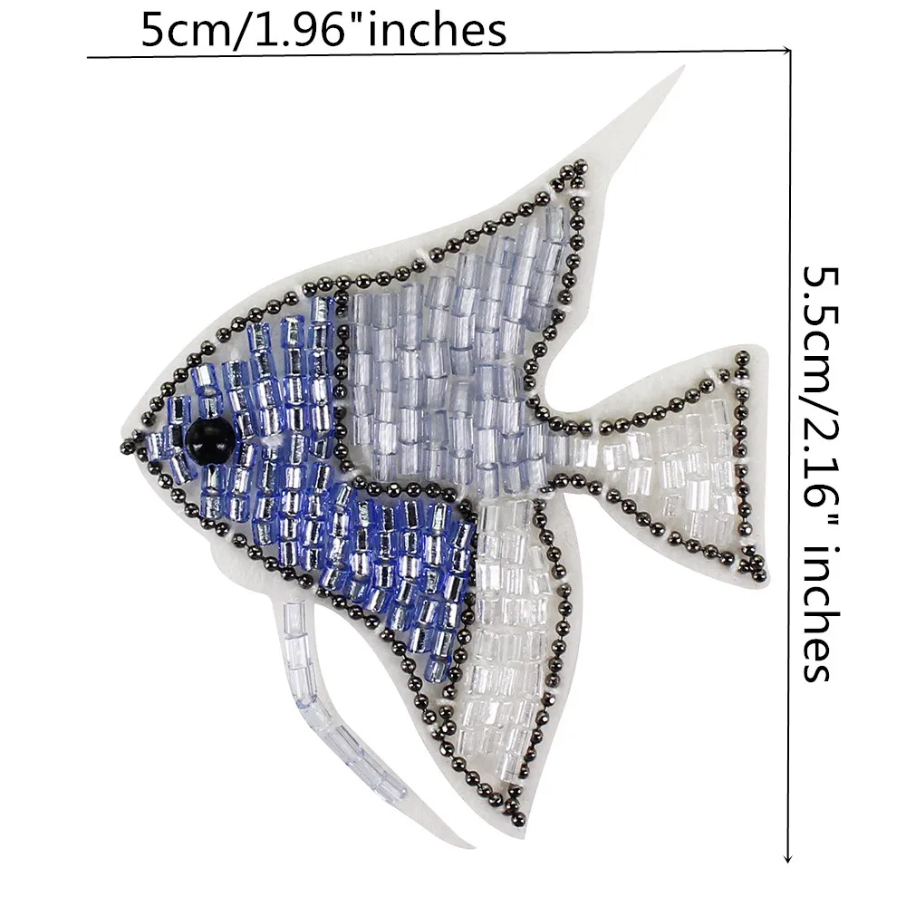 Бусины Медузы Кит Рыба Морская ракушка морской конек Омары Краб нашивки для одежды Сделай Сам пришитые Стразы с пайетками вышивка ручной работы