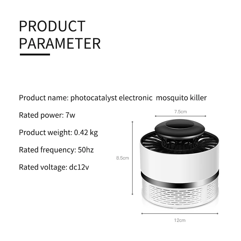 Assassino do Mosquito Luz e lâmpadas Led Usb Anti Mosca Mosquito Elétrico Lâmpada Casa Levou Bug Zapper Inseto Armadilha Lâmpada Dc12v 12 Cheap Lâmpadas p matar mosquito