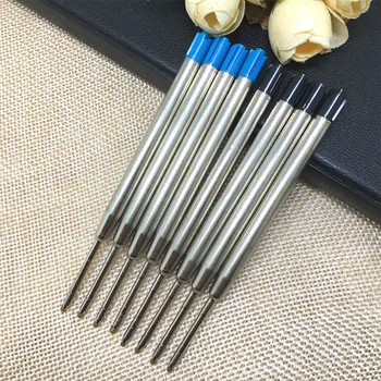 

5Pcs/lot Metal Cartridge Ball Point Pen Refills Black/Blue Ink For Self-Defense Tactical Pen Self Defense Supplies Accessories