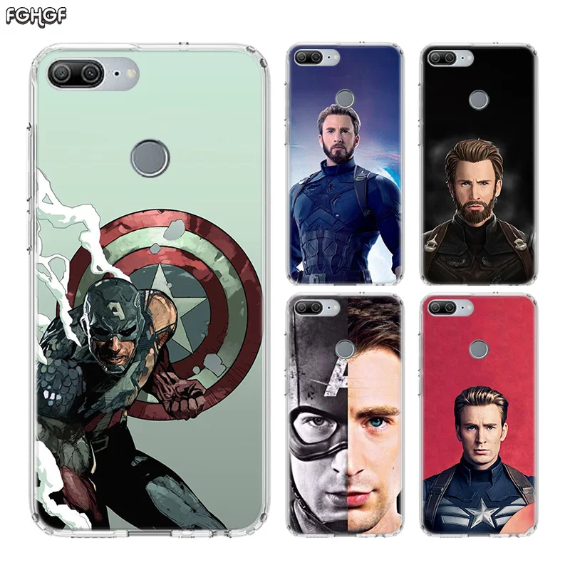 Чехол для телефона Chris Evans Avengers силиконовый чехол Huawei Honor 20 Pro 10 9 lite 8X 8A 20i 8C 8S V20 Y5 Y6 Y7