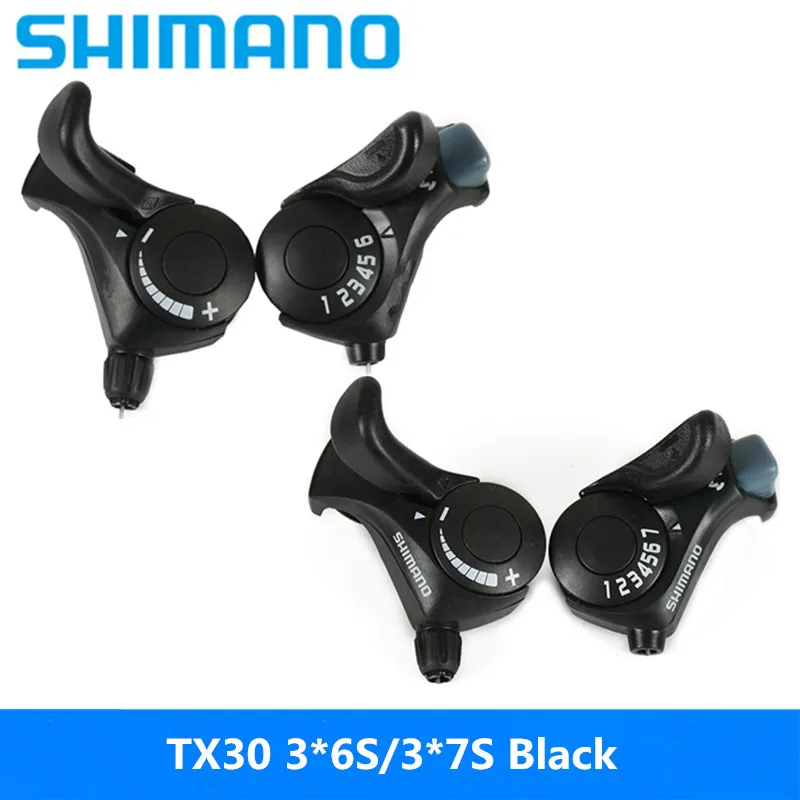 

SHIMANO SL-TX30 Tourney Mountain bike Trigger Shifters 6/7s 18/21s Speed Shift Levers bicycle shifter Derailleur Compatible