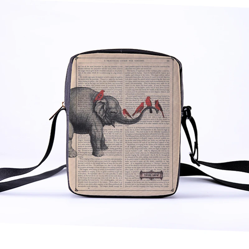 

CROWDALE DIY Women Crossbody Bags text series Printing Canvas bag for Kid Children Messenger Bag Bolsos Mujer new design bages