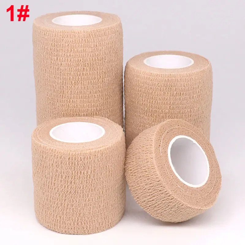COYOCO Colorful Sport Self Adhesive Elastic Bandage Knee Support Pads 4.8m Wrist Ankle Protector Palm Shoulder Wrap Tape Bandage - Image 27