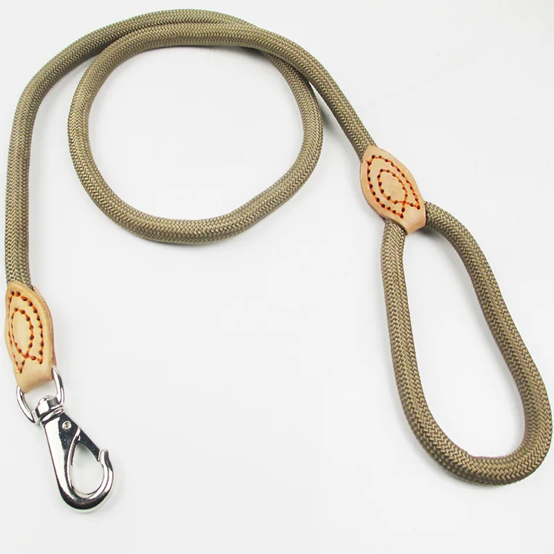 1.25m Length Durable Dog Tracking Leash Nylon Long Leads Rope Pet