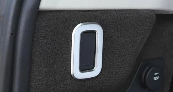 ABS хромирование, задняя часть автомобиля крюк для багажника рамка Крышка отделка для Land Rover Дискавери 5 LR5 аксессуары автомобиль-Стайлинг набор из 2 шт