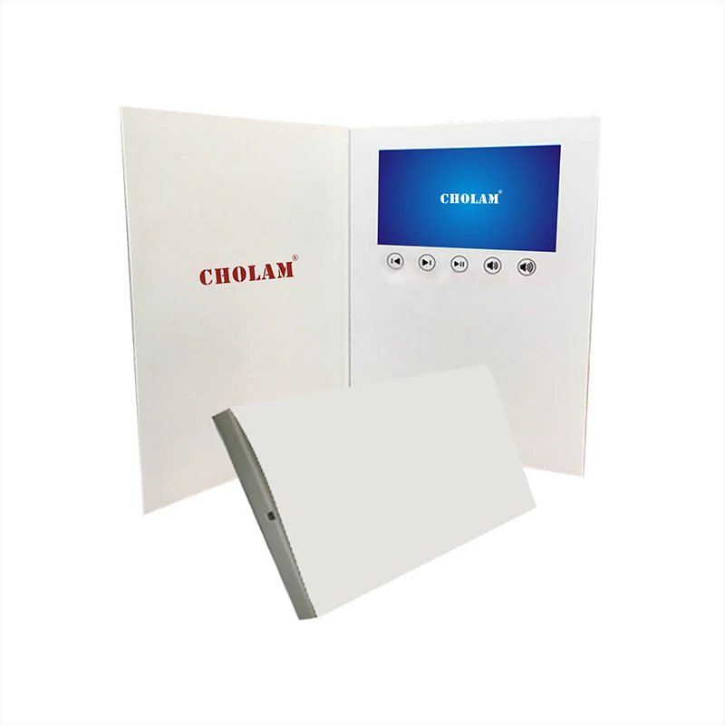 5 INCH VERTICAL VIDEO BROCHURE CARD FOR ADVERTISING OR BLESSING
