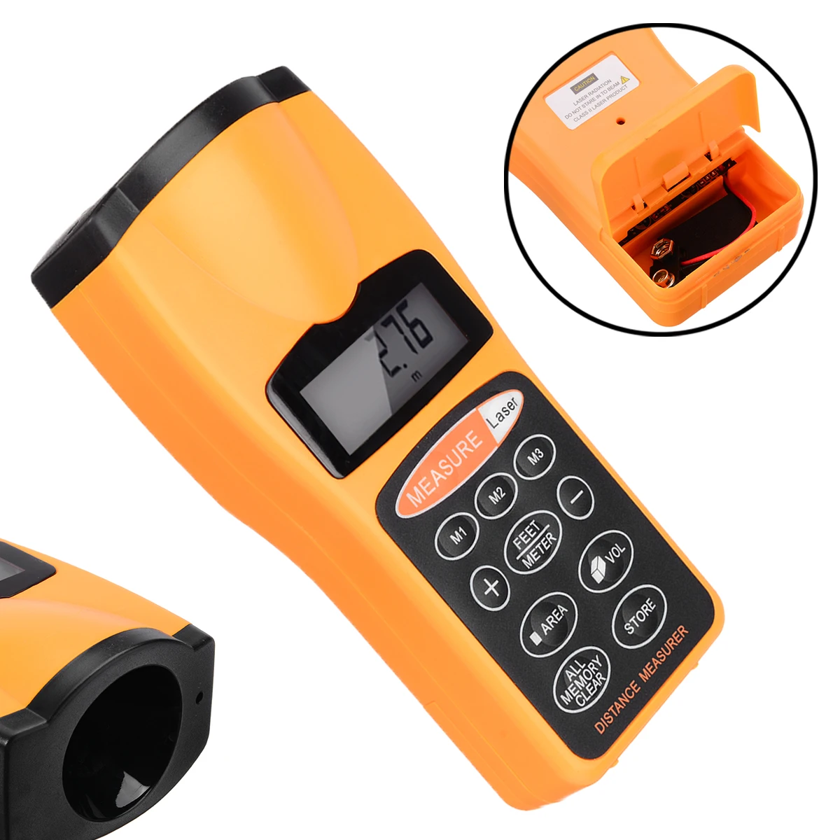 Handheld Laser Rangefinder Distance Meter Electronic Laser Digital Tape Range Finder Measuring Tape Handheld Laser Rangefinder Distance Meter Electronic Laser Digital Tape Range Finder Measuring Tape