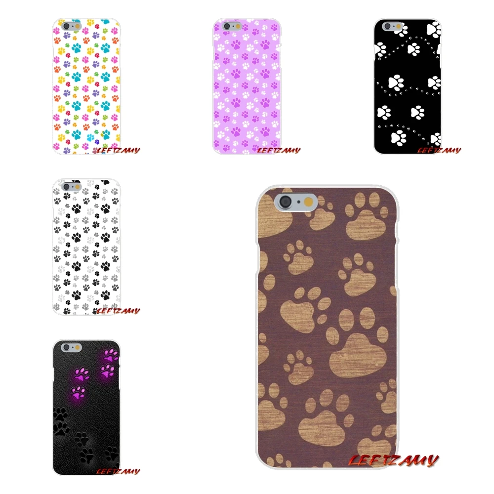 

Accessories Phone Shell Covers Dog paw design For Samsung Galaxy S3 S4 S5 MINI S6 S7 edge S8 S9 Plus Note 2 3 4 5 8