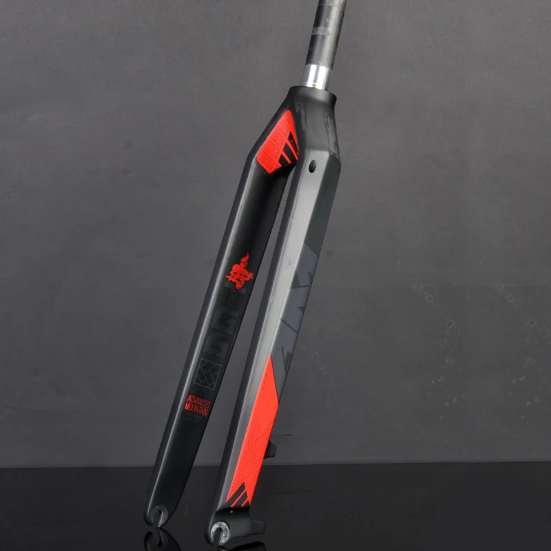 2014 Новый AM TG6 26/27. 5/29er pouces 3 K fourche en fiber de carbone vélo vtt route VTT piéces 1 1/8|Велосипедная вилка| |