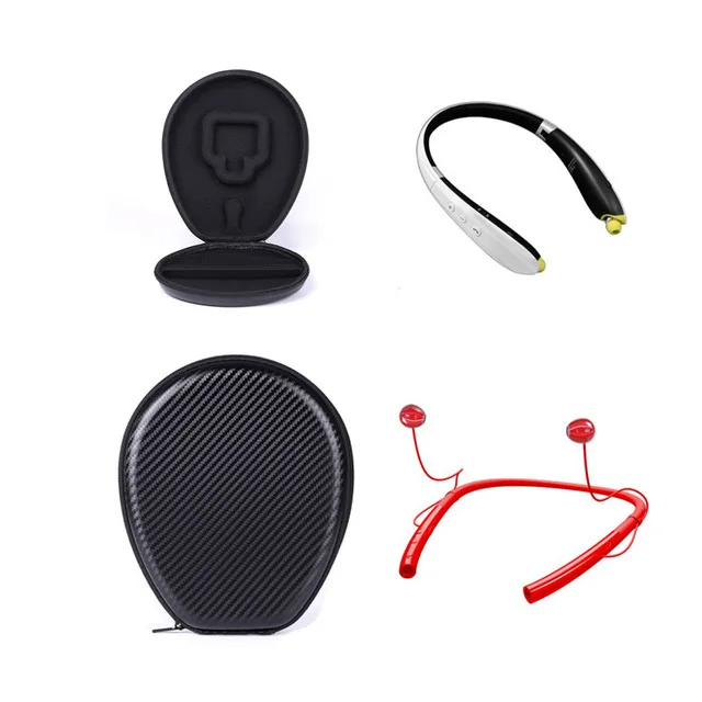 

Wireless Headset Earbuds Protective Travel Bag Case for Sony MDR-EX750BT,MDR-XB70BTM,MUC-M2BT1,WI-C400,WI-1000X,SBH80,SBH70