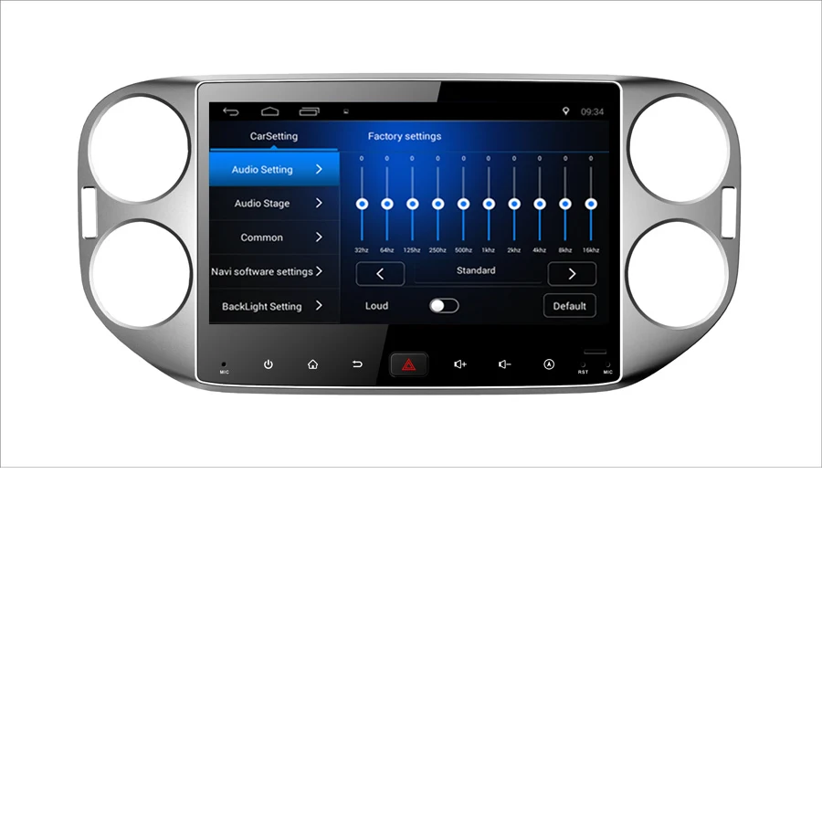 Sale OTOJETA car accessories for  Tiguan L 2015 gps navi android8.1 autoradio stereo bluetooth headunit tape carplay player 2