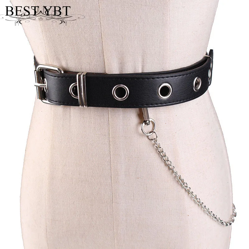 Best YBT Detachable Waist Belt Chain Punk Hip hop Trendy Women Belts