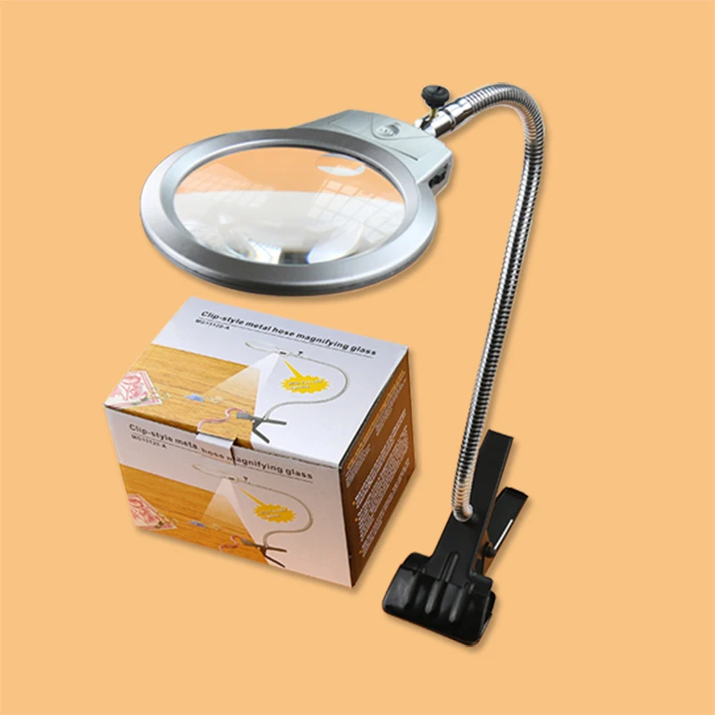 LED light clip-on hose magnifier8