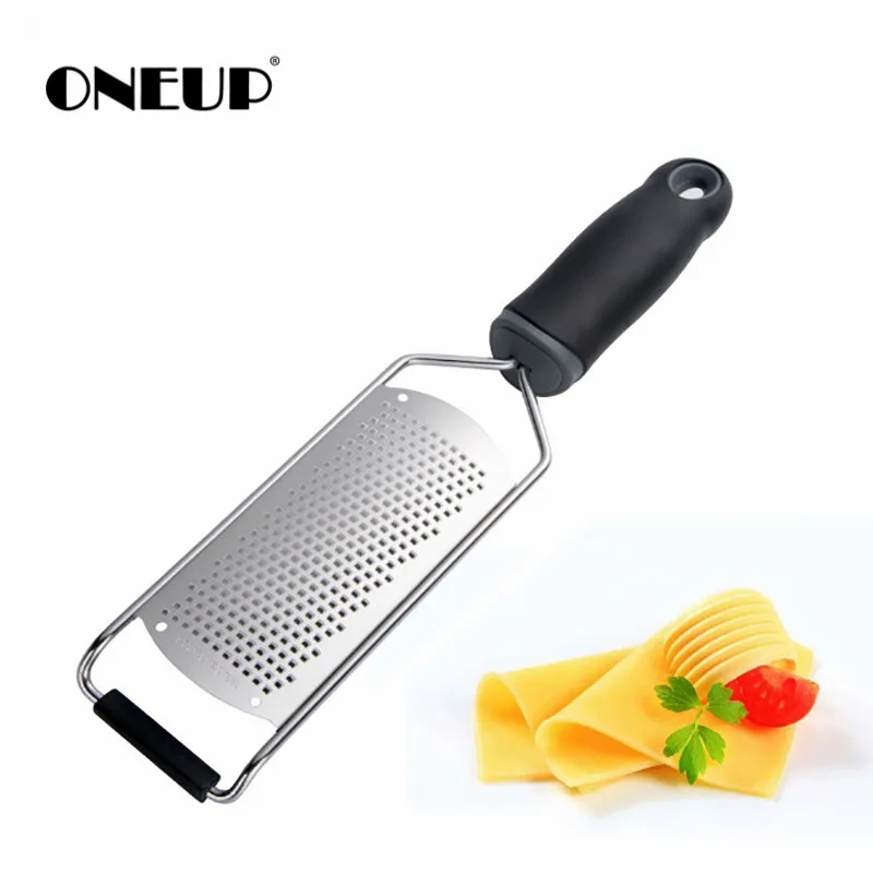 

ONEUP Cheese Grater Tools Multifunctional Rectangle Stainless Steel cheese planer Lemon grater Kitchen Gadgets Cheese Slicer