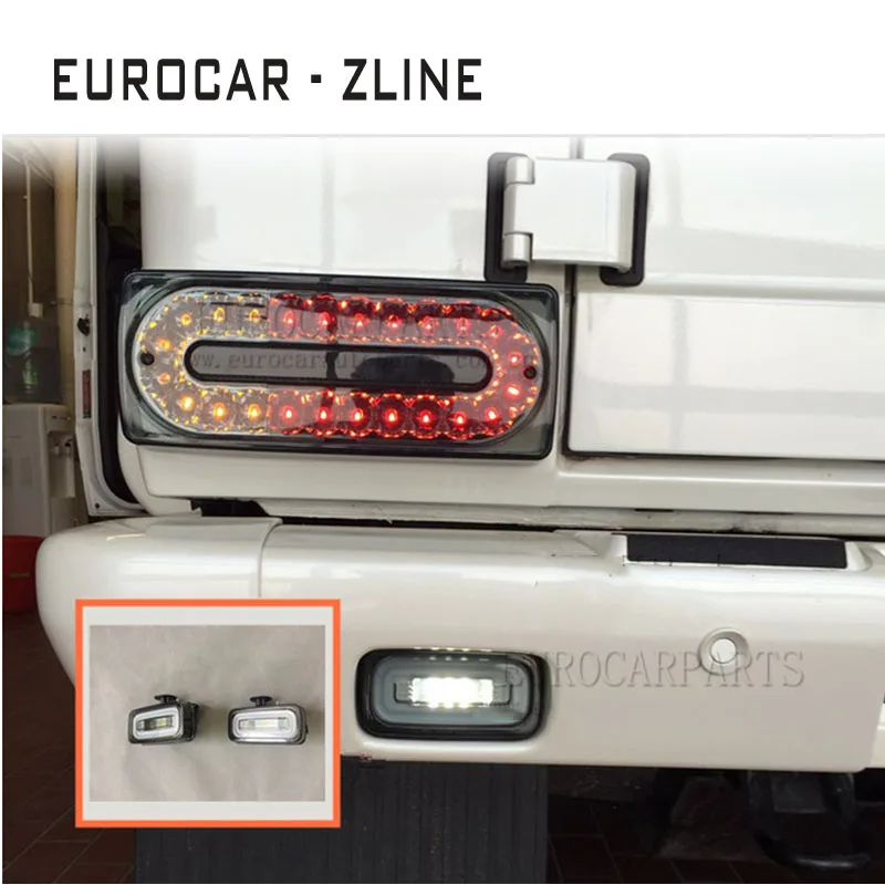 

W463 tail fog light for g320 g400 g500 g55 g63 g65 on sale rear bumper LED fog lights upgrade led lamp