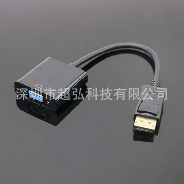

by dhl or ems 100pcs Thunderbolt Display Port DisplayPort DP to VGA Female Converter Cable Adapter for PC Laptop