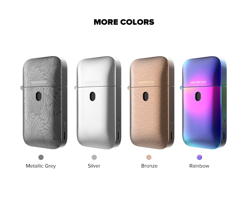 Vaporesso Aurora Play Pod комплект электронных сигарет с 2 мл Auraro картриджем Vape Tank 650 мАч встроенный мод