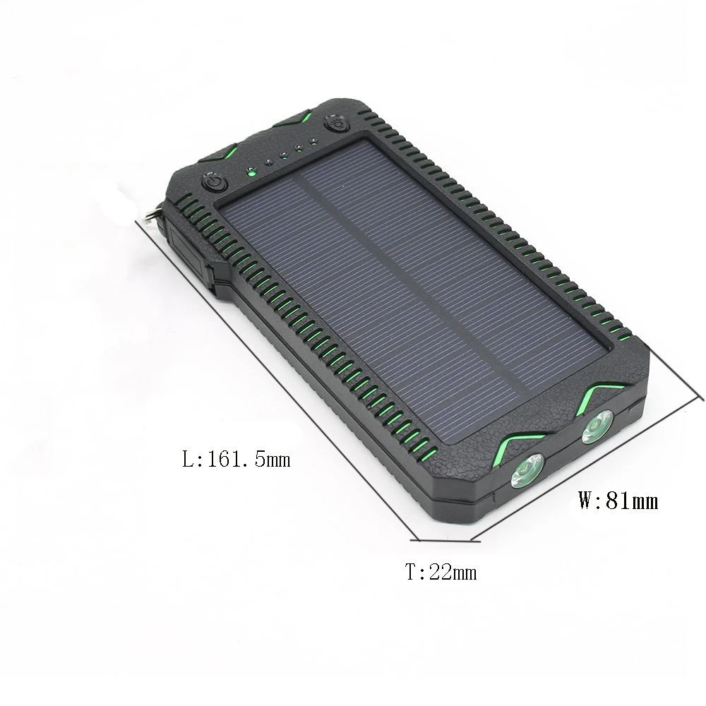 Tollcuudda 20000mAh External Battery High-Capacity Phone Pover Power Bank Solar Charger Cigarette For Mi iphone Huawei Paverbank