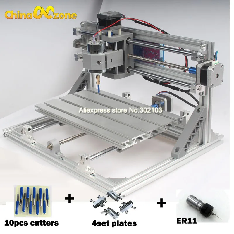 CNC 3018 Pro GRBL Diy мини-станок с ЧПУ, 3 оси pcb фрезерный станок, деревянный маршрутизатор лазерная гравировка, CNC3018 может работать в автономном режиме