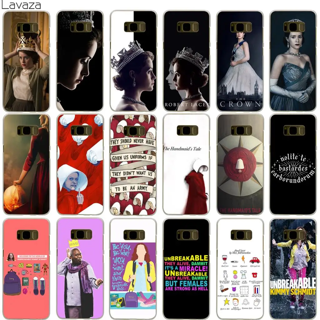 

Lavaza The Crown Case for Samsung Galaxy S9 S8 S7 S6 Edge Plus
