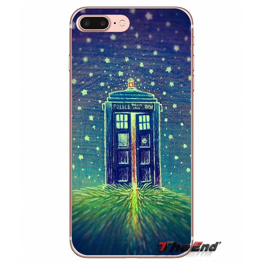 Тардис Коробка Доктор Кто для Samsung Galaxy S2 S3 S4 S5 MINI S6 S7 edge S8 S9 Plus Note 2 3 4 5 8 Coque Fundas