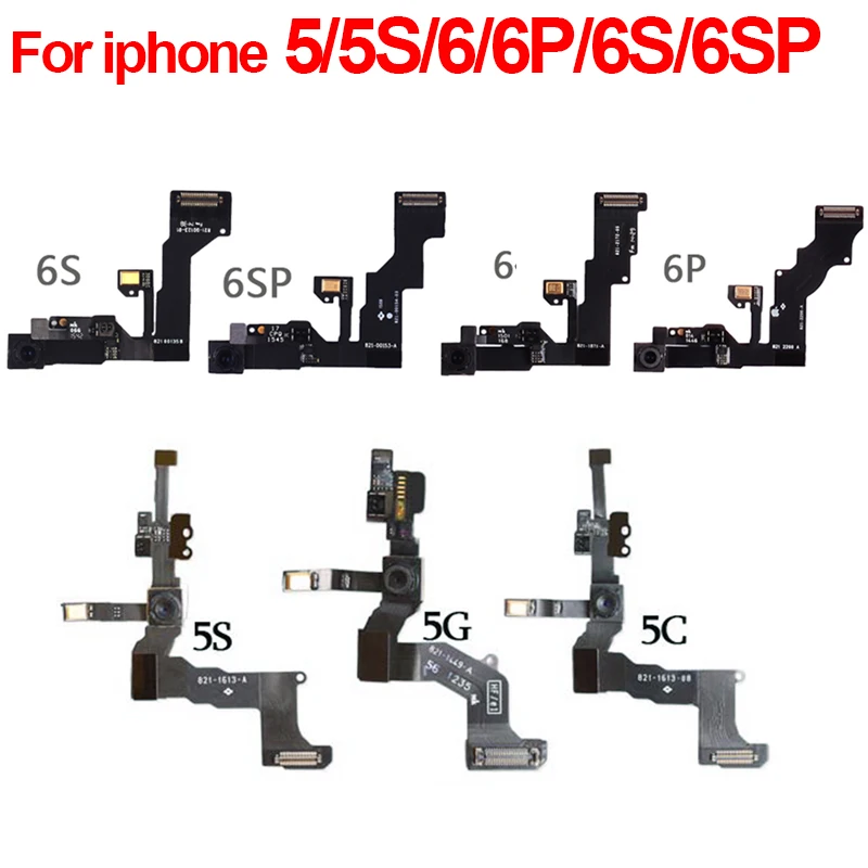 10 шт. Origina для iPhone 5 5S 5C 6 6S Plus plus фронтальная камера датчик приближения гибкий
