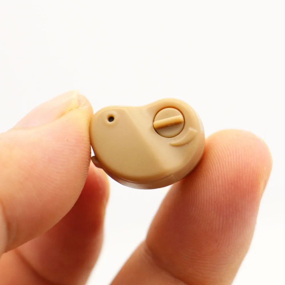 2017 New Hot Selling Ite Hearing Aid Portable Small Mini In The Ear Invisible Sound Amplifier Adjustable Tone Digital Aids Care