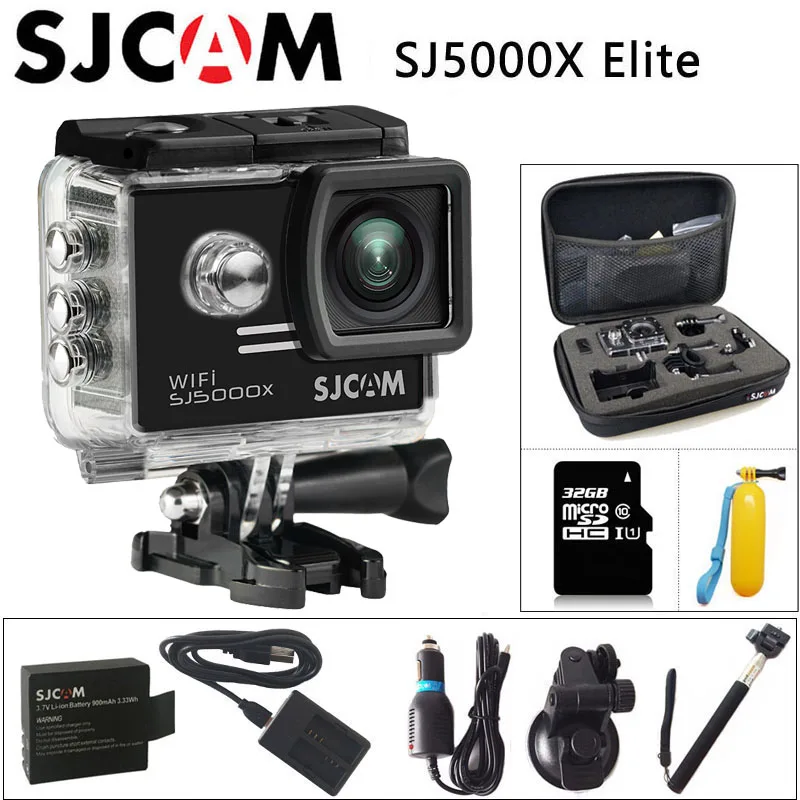 

SJCAM SJ5000X Elite Sport Action Camera 1080P Full HD 4K Gyro 2.0 inch NTK96660 Original CAM Diving 30m Waterproof Sports DV