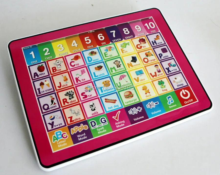 Y pad английская компьютерная обучающая машина, y-pad обучающие игрушки для детей, обучающие и обучающие игрушки 2 цвета смешанные