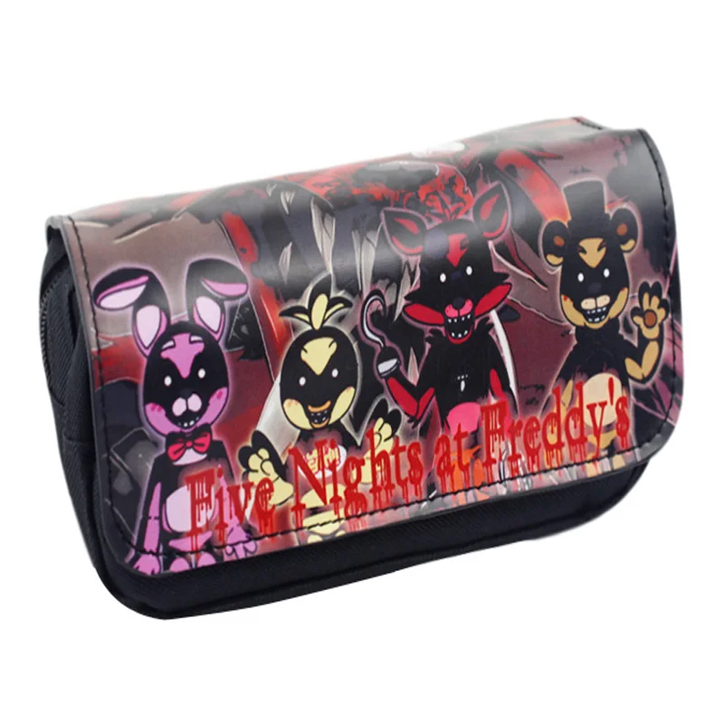 Five Nights at Freddy's FNAF Student Zipper Pencil Case Cosmetic Bag