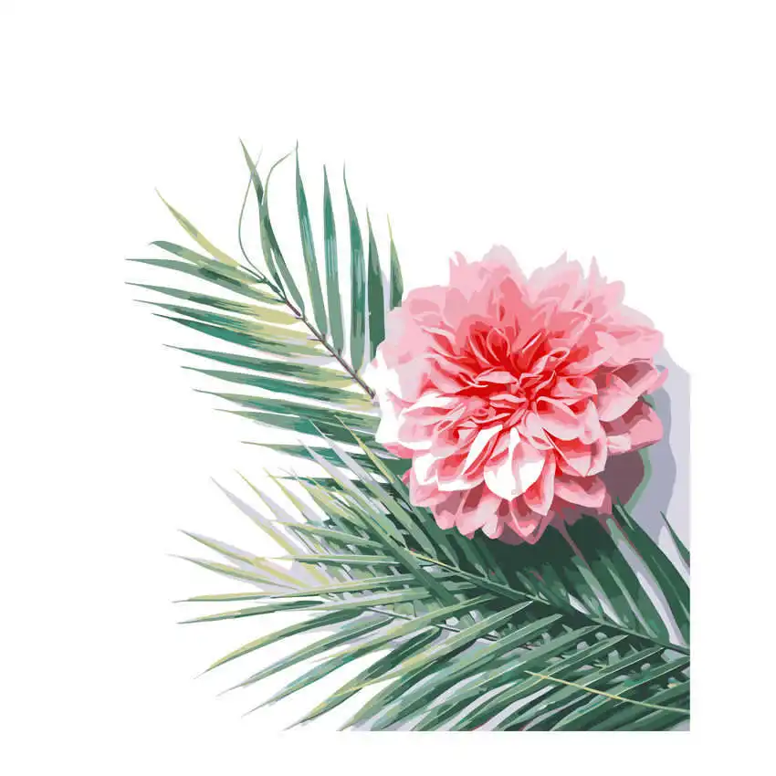 

40x50cm Diy Oil Paint By Numbers Kit Flowers,Flower,Painting By Numbers