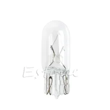 1 шт. T10 W5W теплый белый 5 Вт галогенная лампа сигнала Внутреннее освещение автомобиля лампа