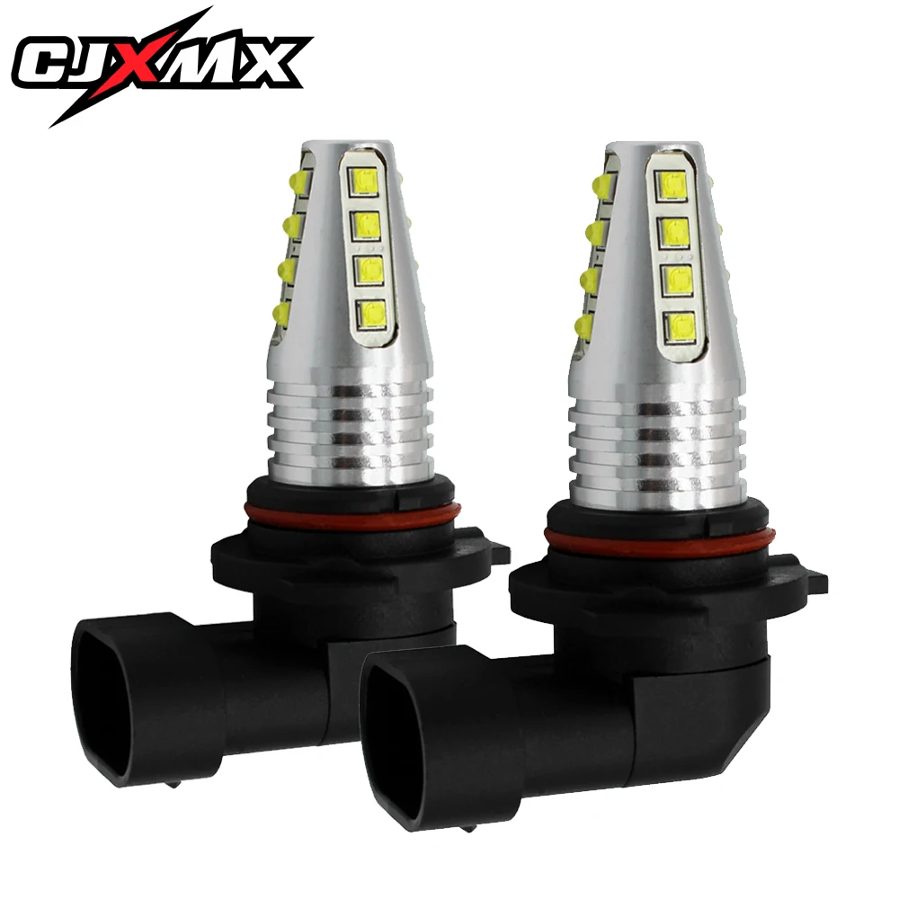 

CJXMX 9005/HB3 9006/HB4 Cae LED Fog Light Bulbs 80W 1600LM High Power Extremely Bright Auto Lights 12V 6500K Automobile Fog Lamp